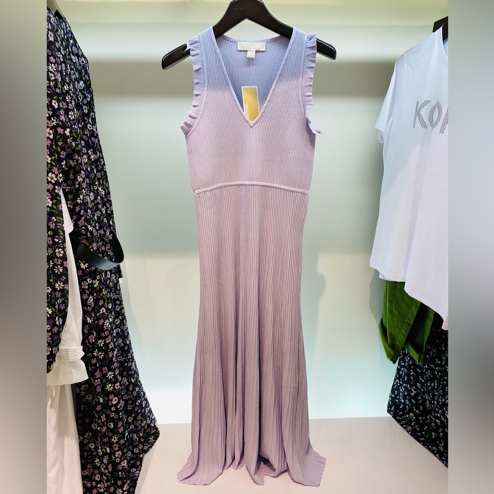 Michael Kors Lavender Sleeveless Dress